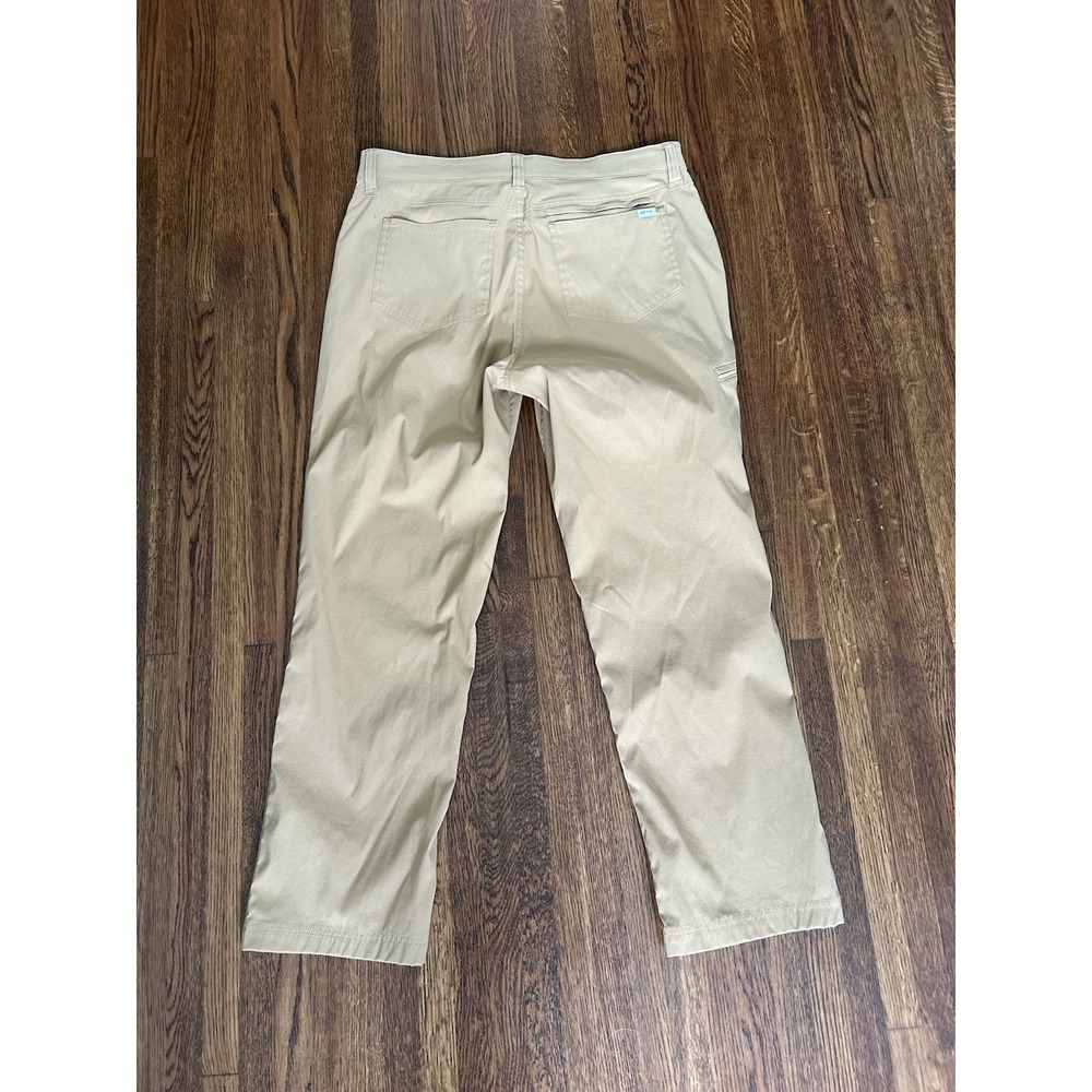 Orvis All-Weather Comfort Men's Beige Stretch Water Repellent Pants 34x29 - Picture 8 of 10
